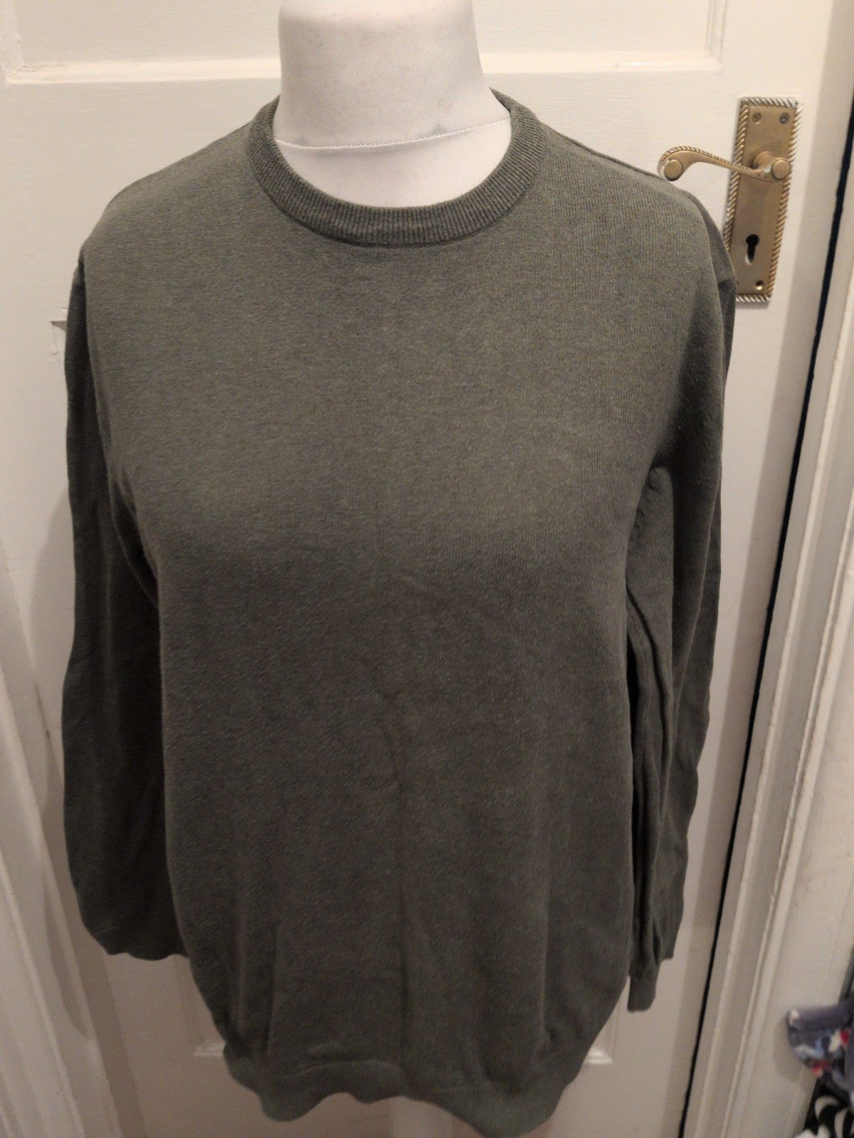 Tu Man Large Green Lightweight Pullover Jumper