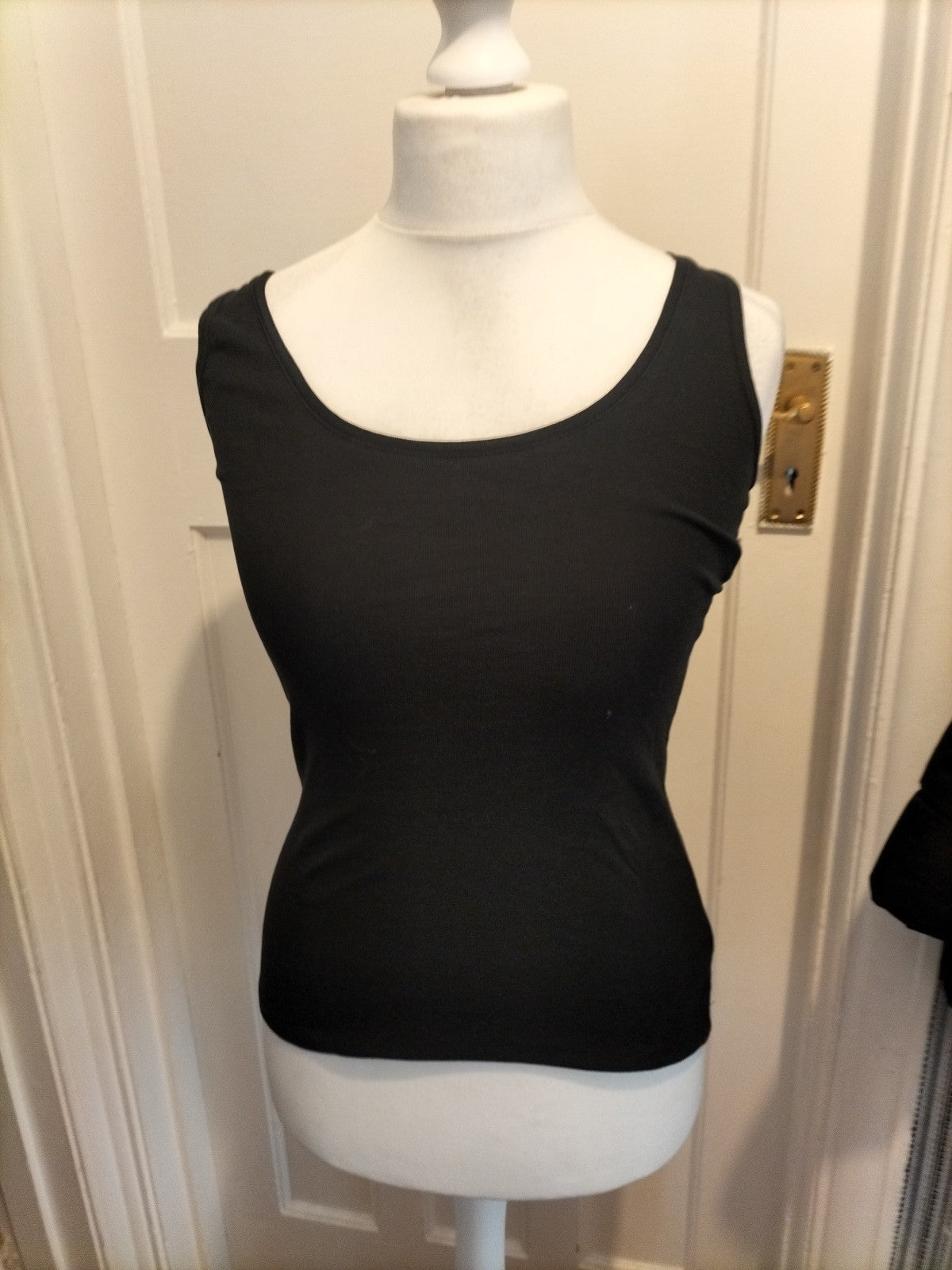 Ladies F&F Size 10 Black Essential Vest