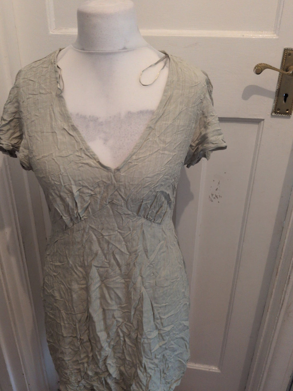 Brand New Primark 14 Pale Green Sleeveless Dress