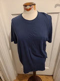 Mens Maine Size Medium Navy Short Sleeved Tshirt