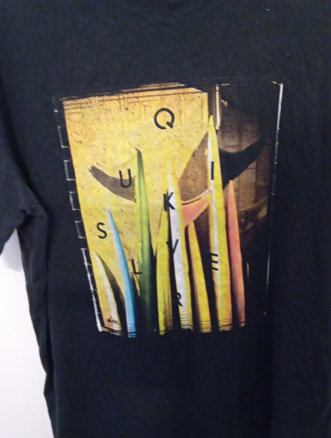 Mens T.shirt QUIKSILVER size Med Black