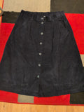 Ladies Damart Size 14 Navy Length 27inch Flare Skirt