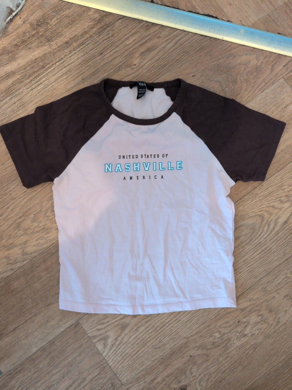 New Look 915 12-13 Years Pink And Brown Short Sleeve T-shirt