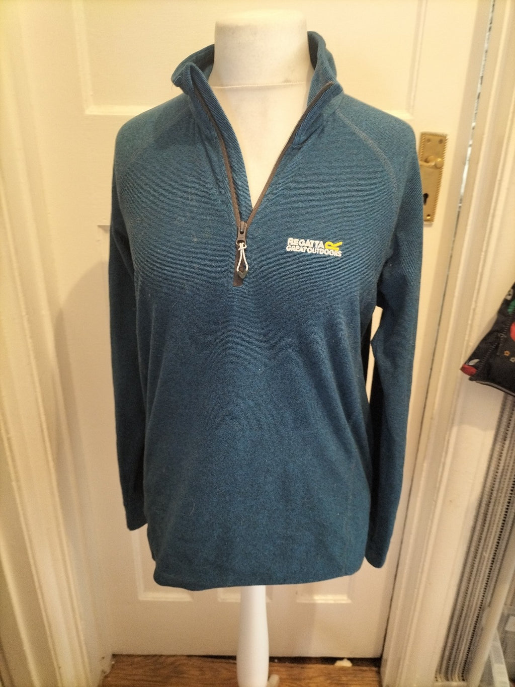 Mens Regatta Size M Dark Teal Pullover Jumper