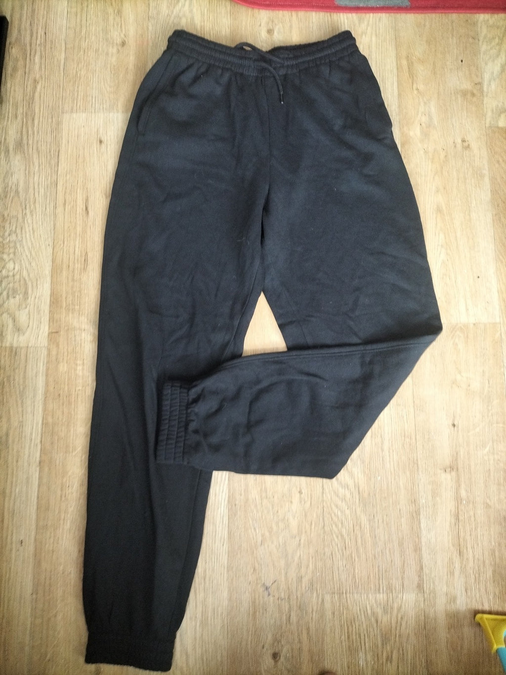 Ladies Divided Size Small Black Elasticated Joggers