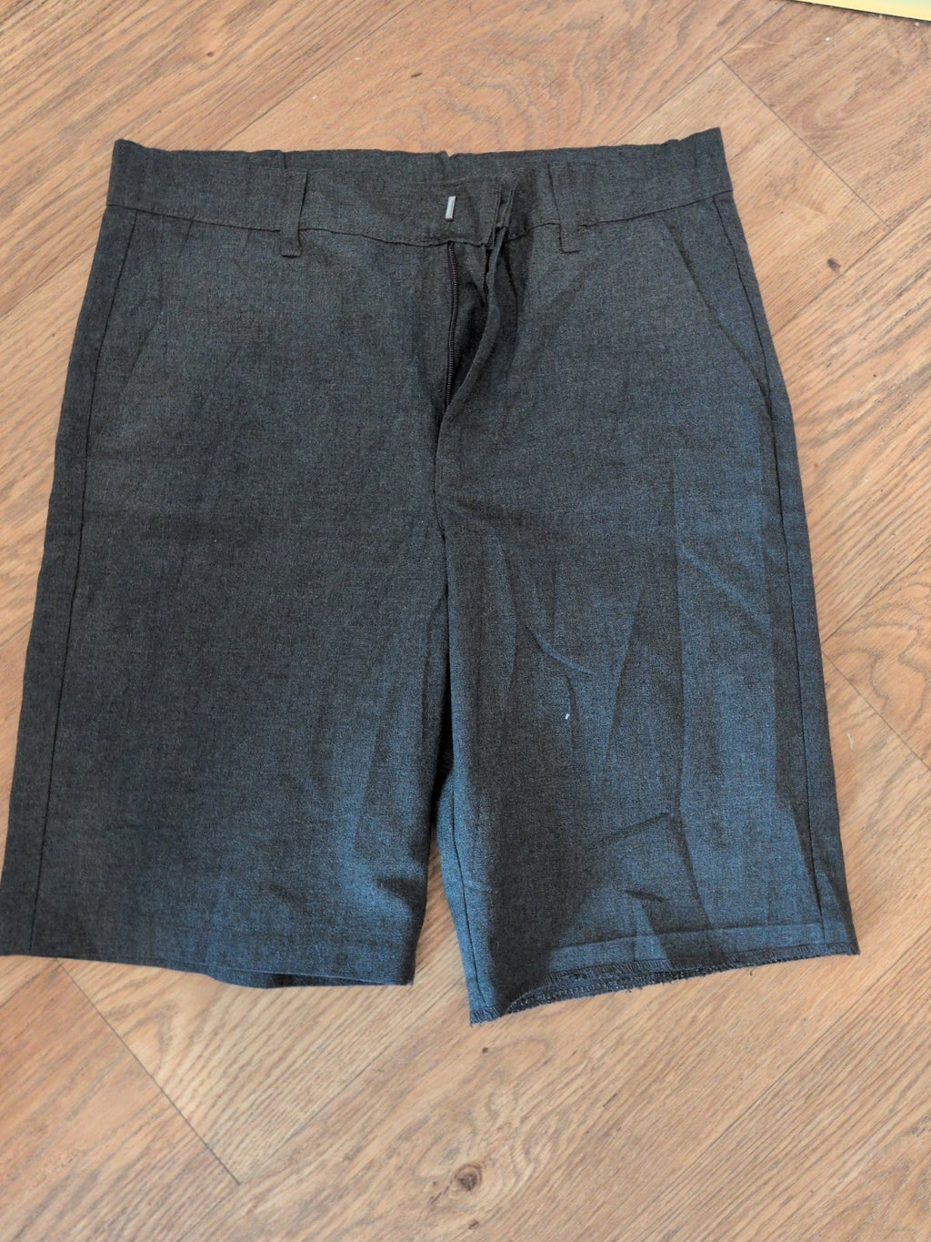 Boys Marks And Spencer 10-11 Years Grey School Shorts