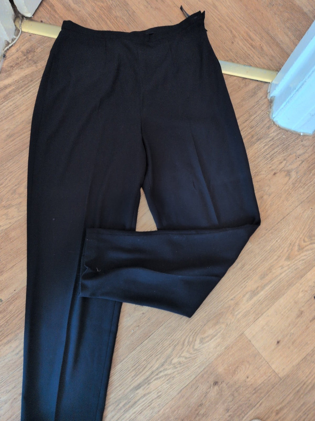 Ladies Debenhams Size 16 Navy Straight Leg Trousers