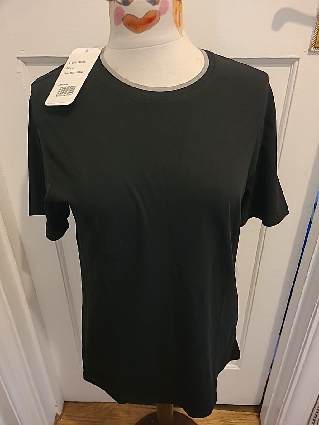 Brand New Mens Modis Medium Black Short Sleeved Tee