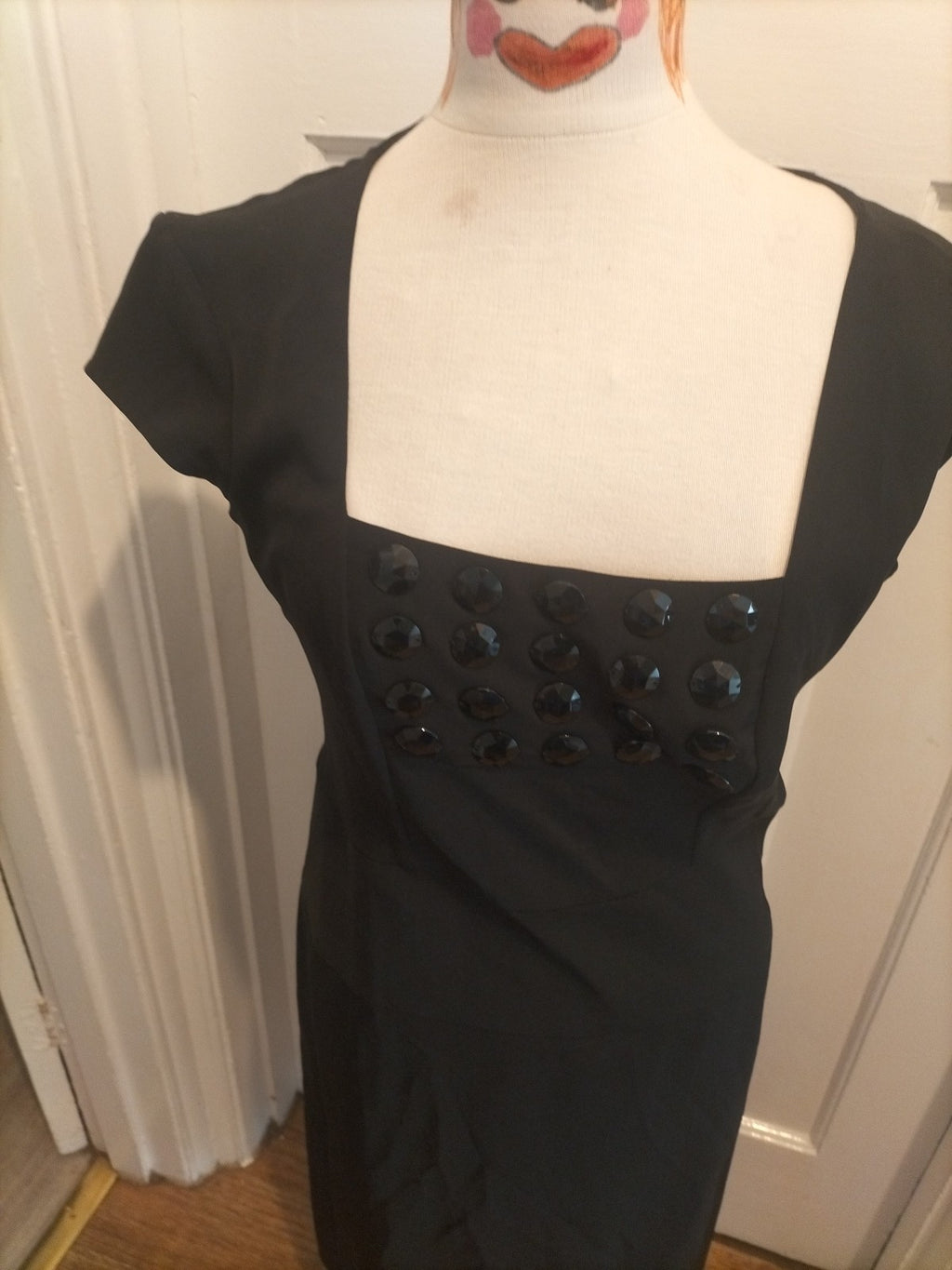 Ladies Unbranded Size 14 Black Sleeveless Dress