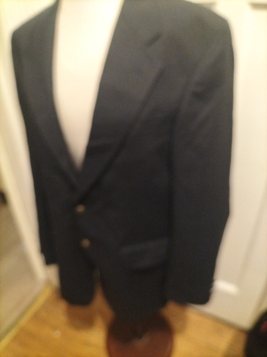 Mens Burton Size 38R Navy Lined Padded Blazer