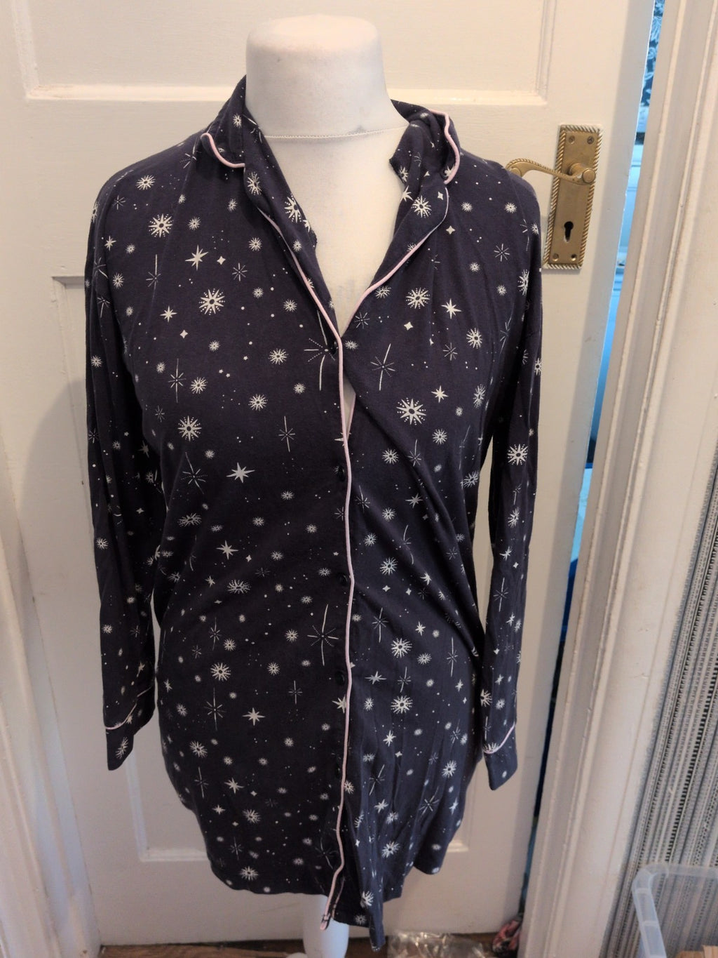 Primark 6-8 Navy "Galaxy" Night Shirt