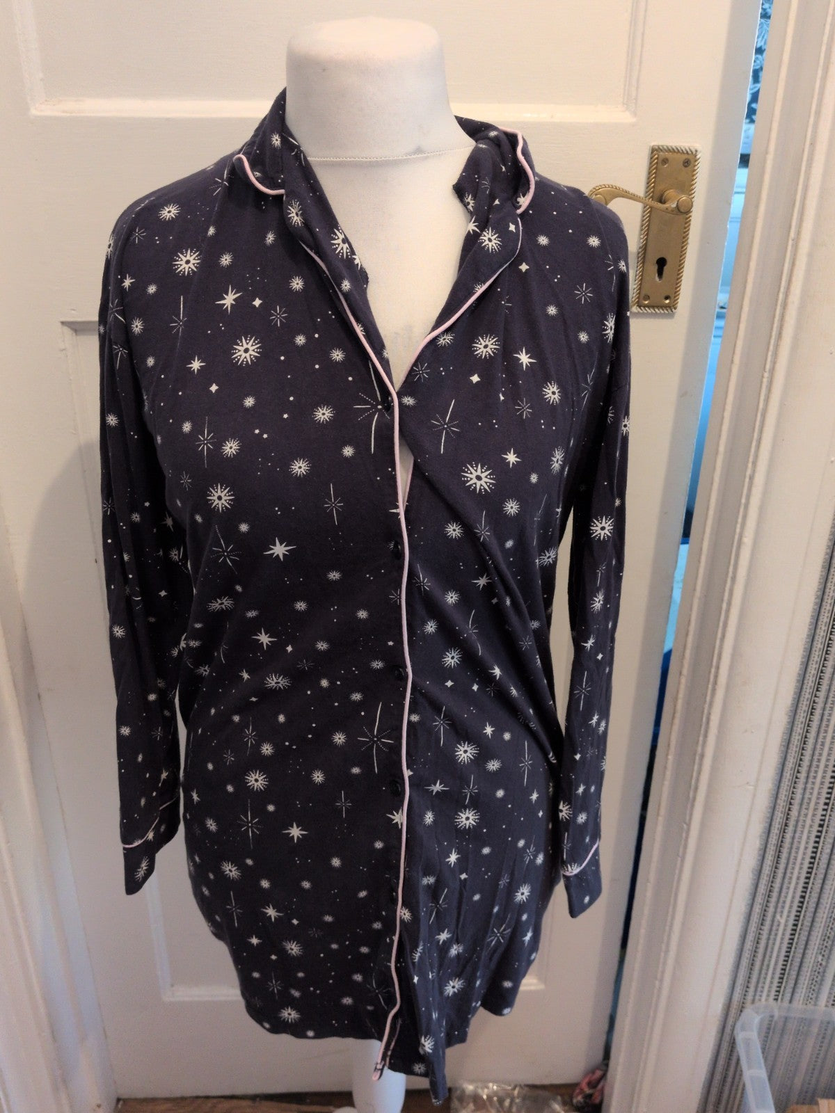 Primark 6-8 Navy "Galaxy" Night Shirt