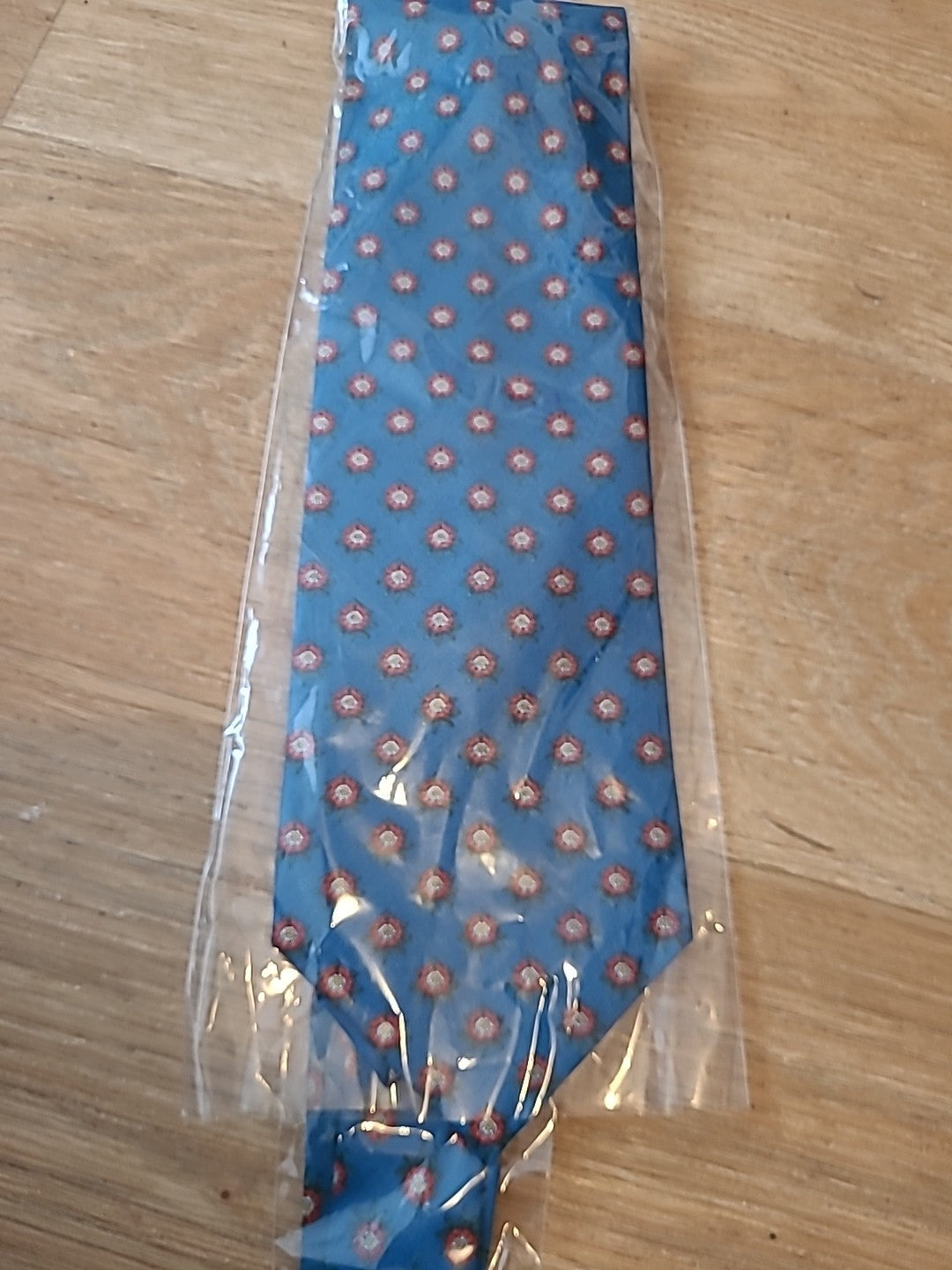 Brand New Mens Navy And Red "Poppy" Tie