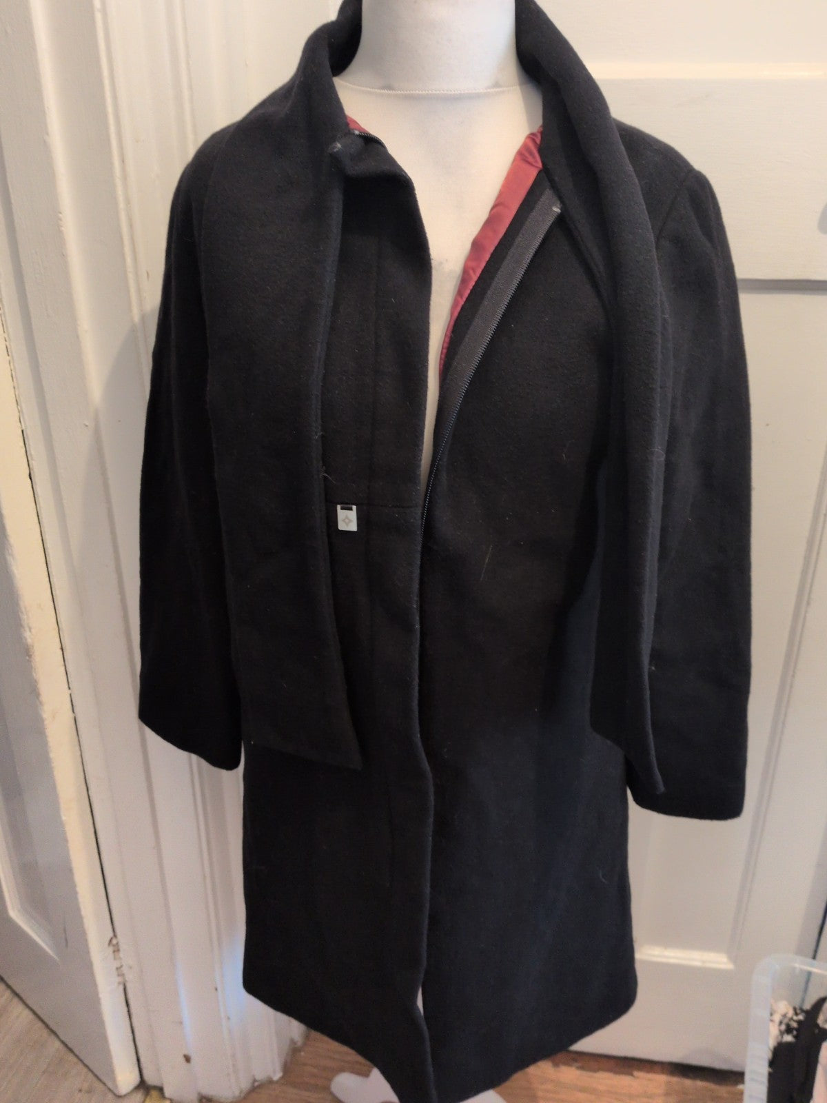 Child London Small Black Lined Full Zip Jacket
