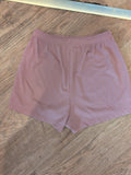Shein XS Blush Pink Elasticated Shorts
