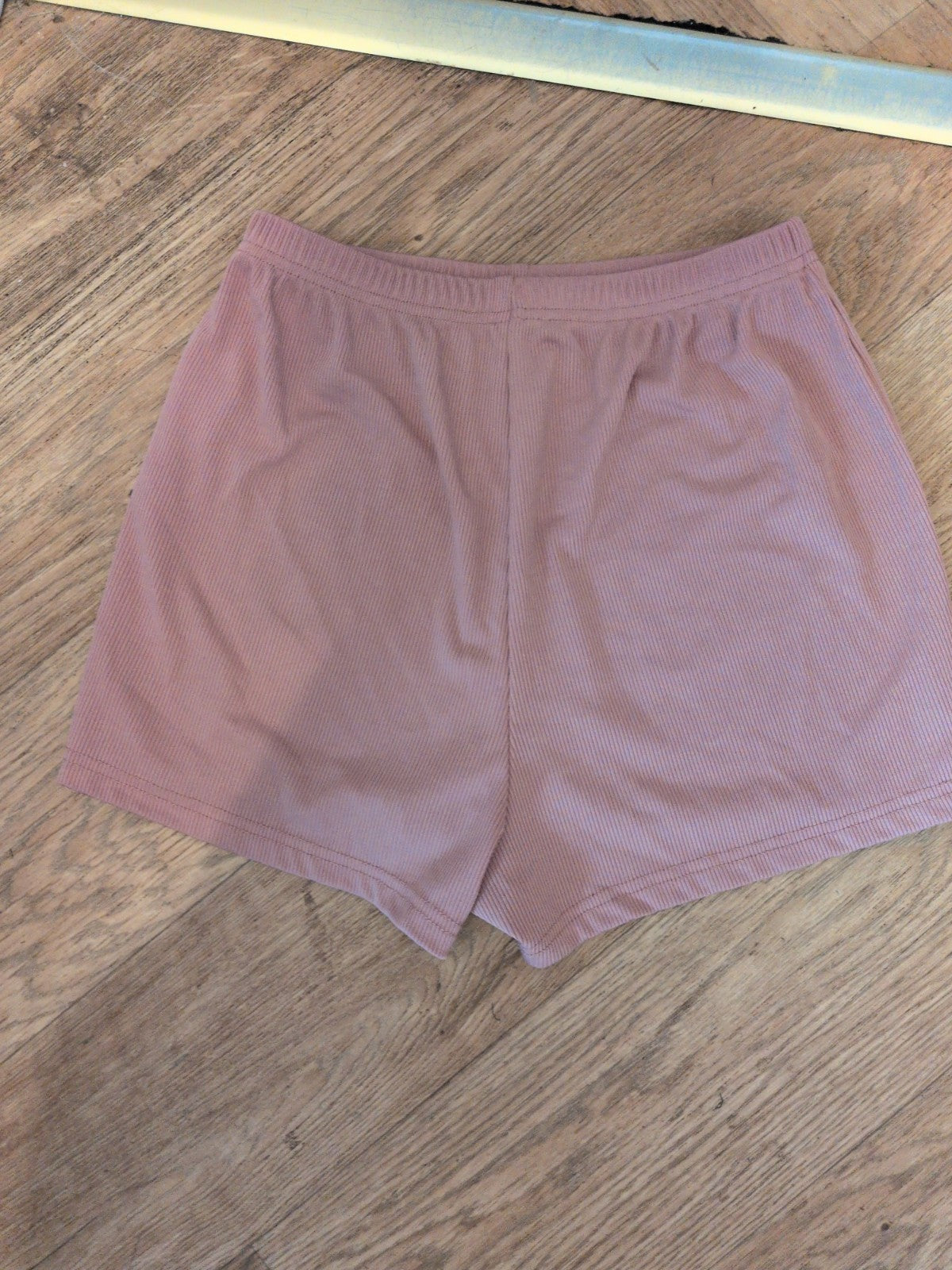 Shein XS Blush Pink Elasticated Shorts