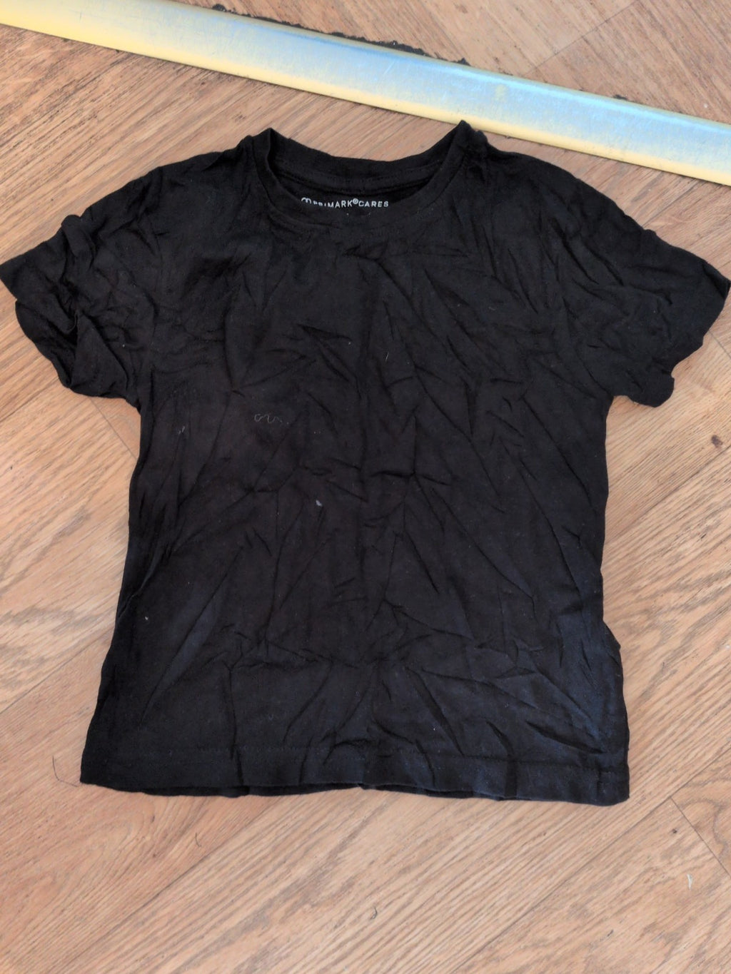 Primark 3-4 Years Black Short Sleeve T-shirt