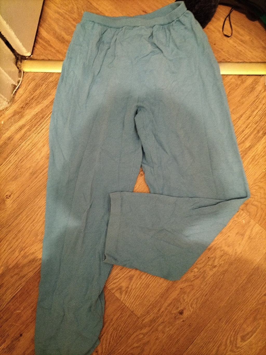 Ladies Michele Hope Size 22/24 Blue Elasticated Trousers
