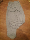 Mens Size Small Grey Elasticated Hem And Cuff Joggers
