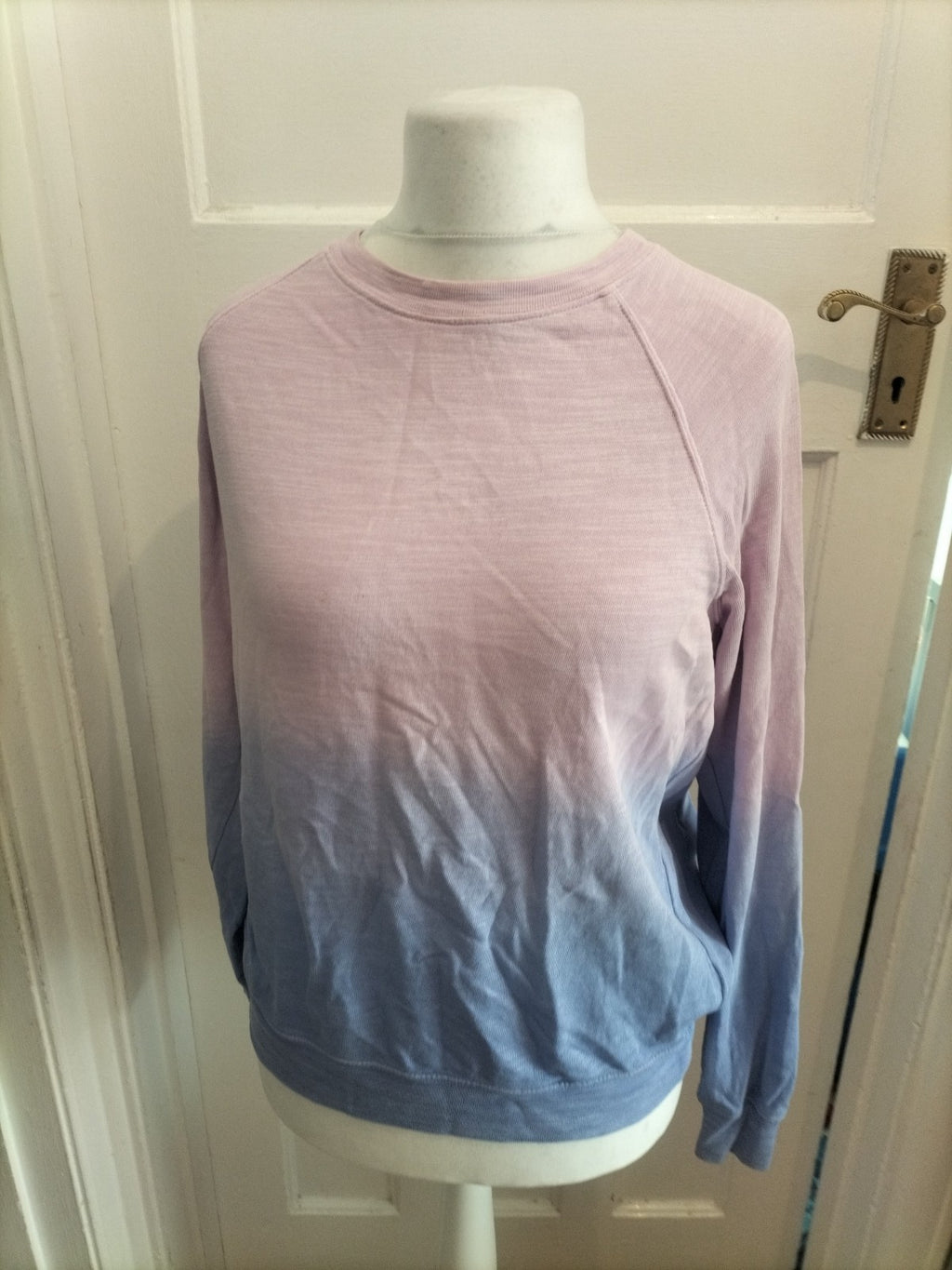 M&S Collection 10 Lilac Blend Purple Long Sleeve Blouse