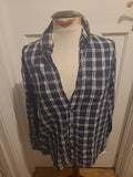 Mens Dressman Size Medium Check Long Sleeved Shirt