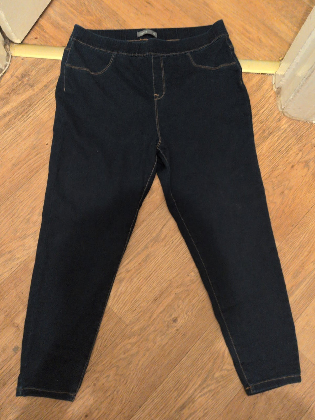 Ladies Nutmeg Size 18short Blue Jeggings