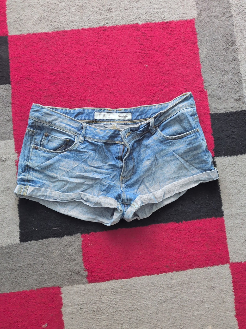 Denim&Co 12 Hot Pants