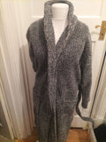 Mens George Size M Grey Dressing Gown