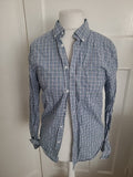 Mens M&S Size Small Regular Fit Multi Check Shirt Long Sleeved