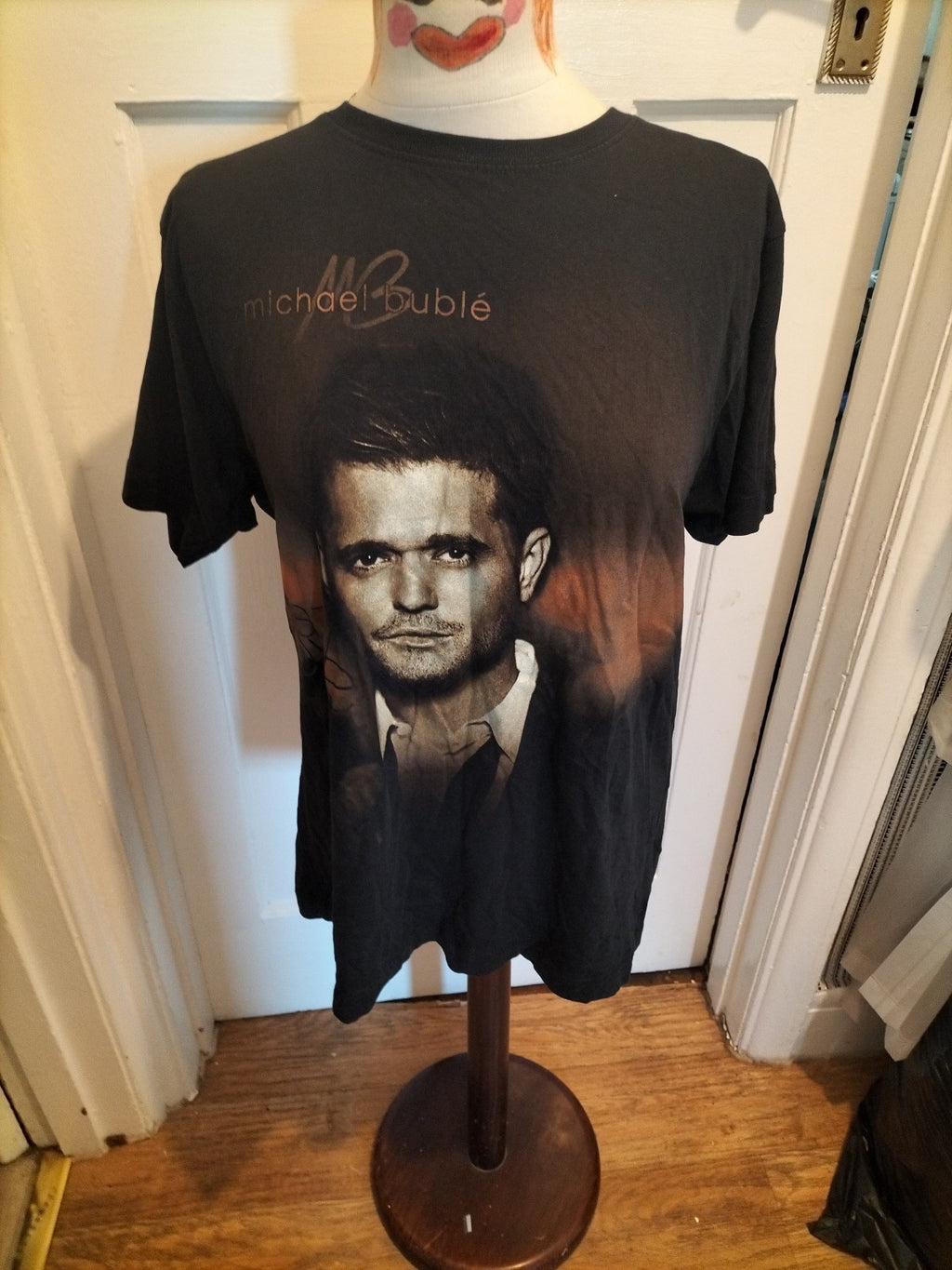 Ladies Size Large "Michael Buble" Short Sleeved Tshirt