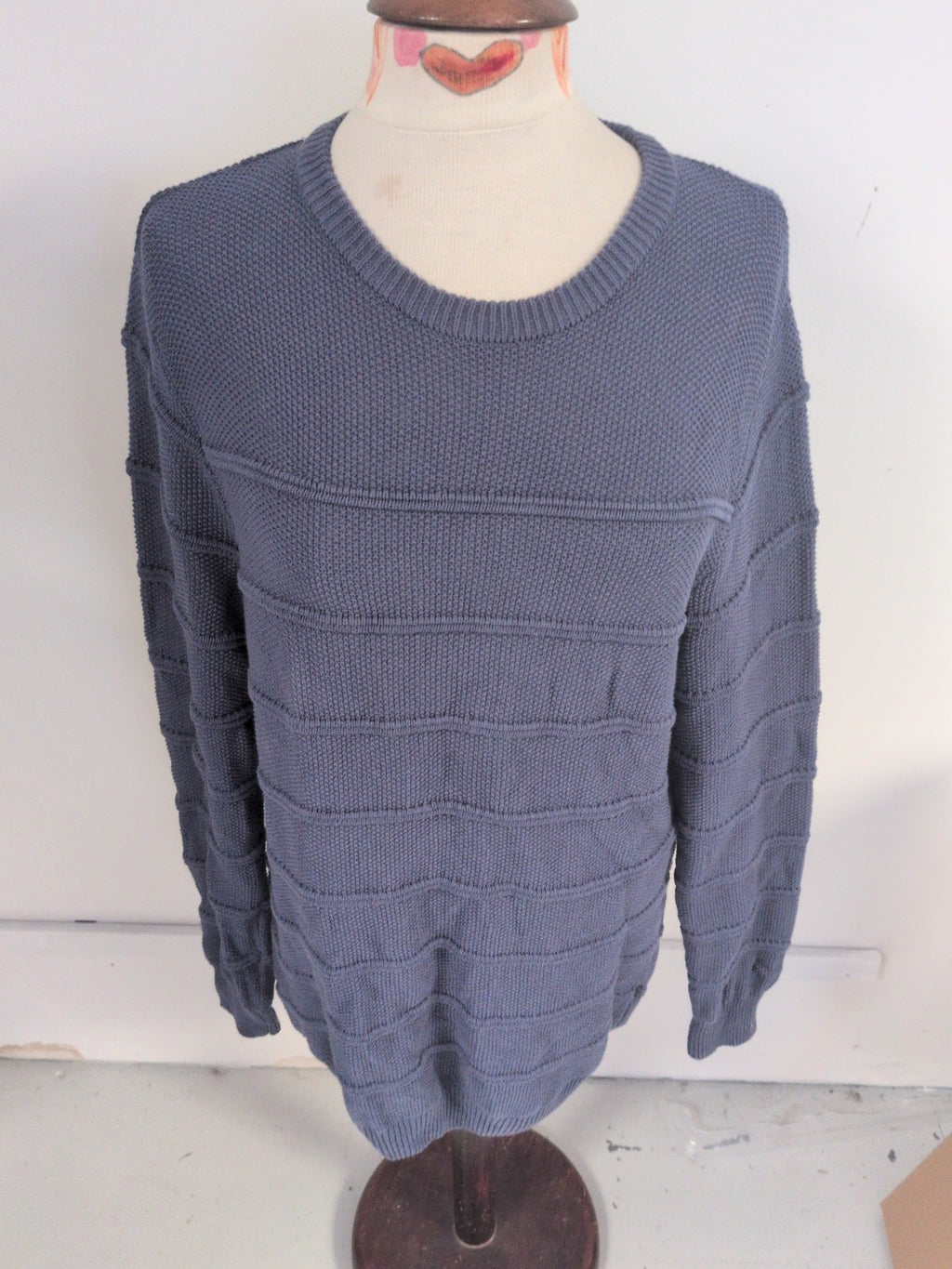 Cotton Traders Medium Navy Pullover Jumper