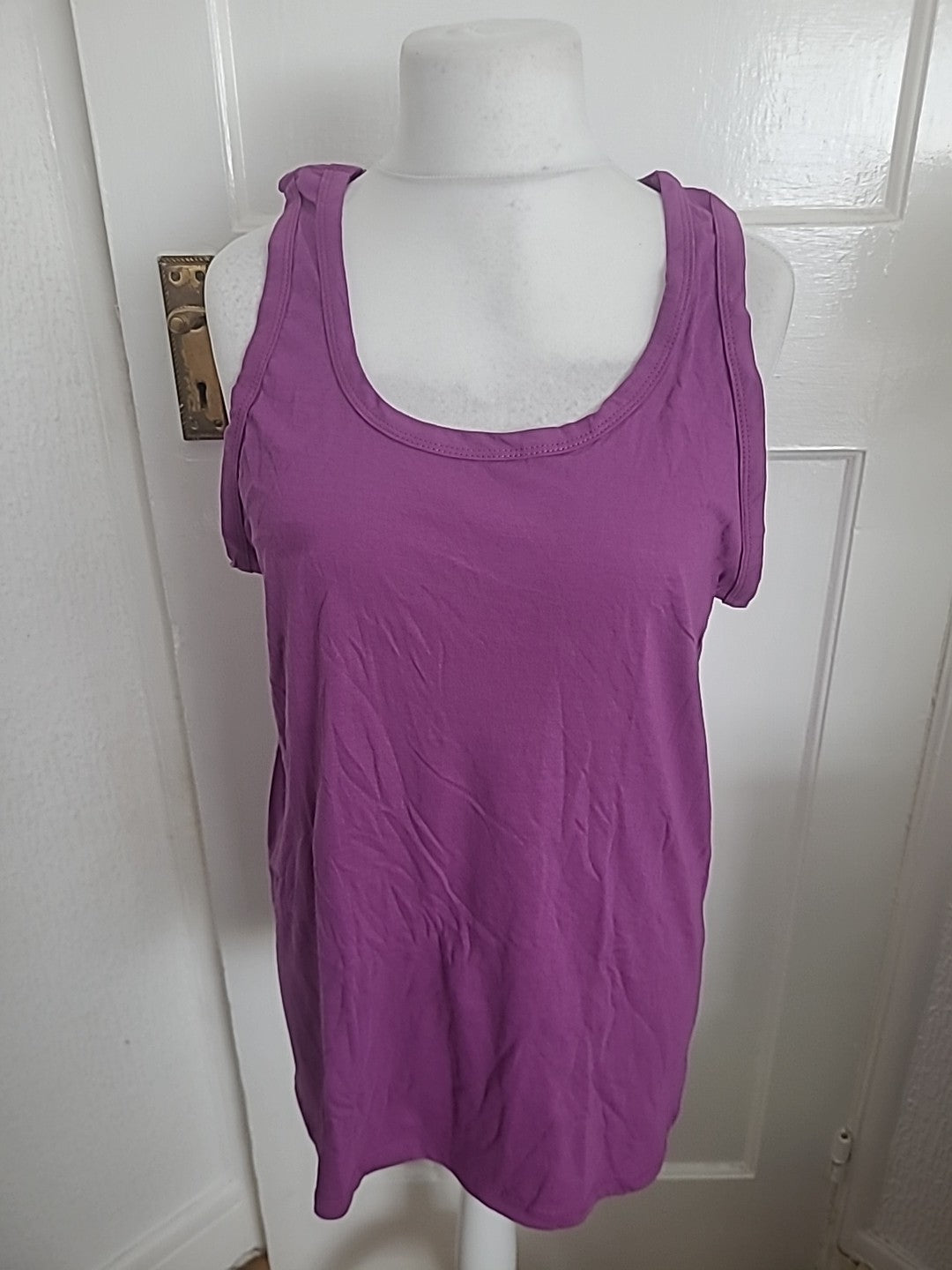 Mens Gaffer Size XL Purple Vest Top Sleeveless