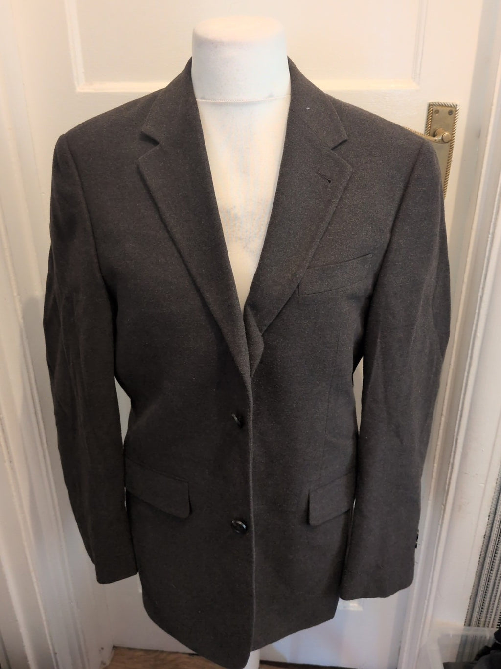 Mens BHS Size 38-40 Chocolate Suit Jacket