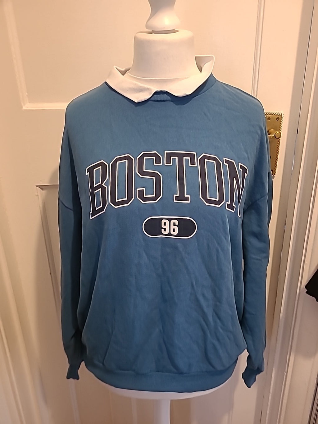 Ladies Subdued One Size Navy Blue "Boston" Jumper