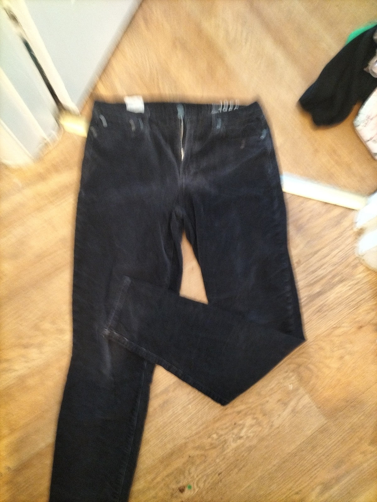 Mens Gap 1969 Size 32" Navy Super Skinny High Rise Jeans(mark Near Pocket)