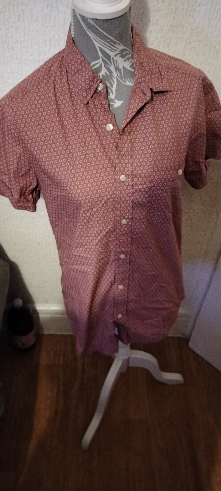 Mens Topman Size Small Multi Short Sleeved Polo