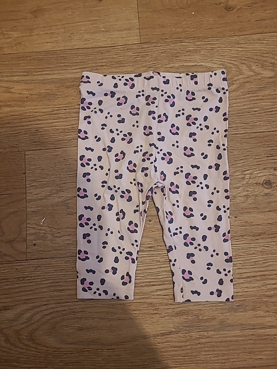 Girls Matalan 0-3 Months Pink Leggings Detailed