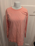 XL Peach Pink Long Sleeve Jumper
