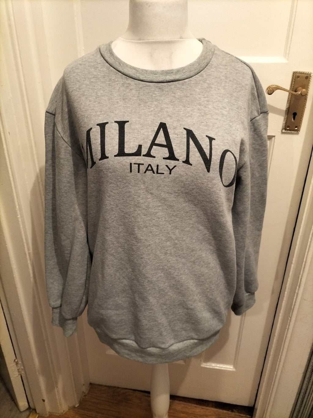 Ladies Shein Size Large Grey Milano Jumper Pullover
