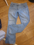 Ladies M&Co Size 12 Denim Jeans With Diamonte On Pocket