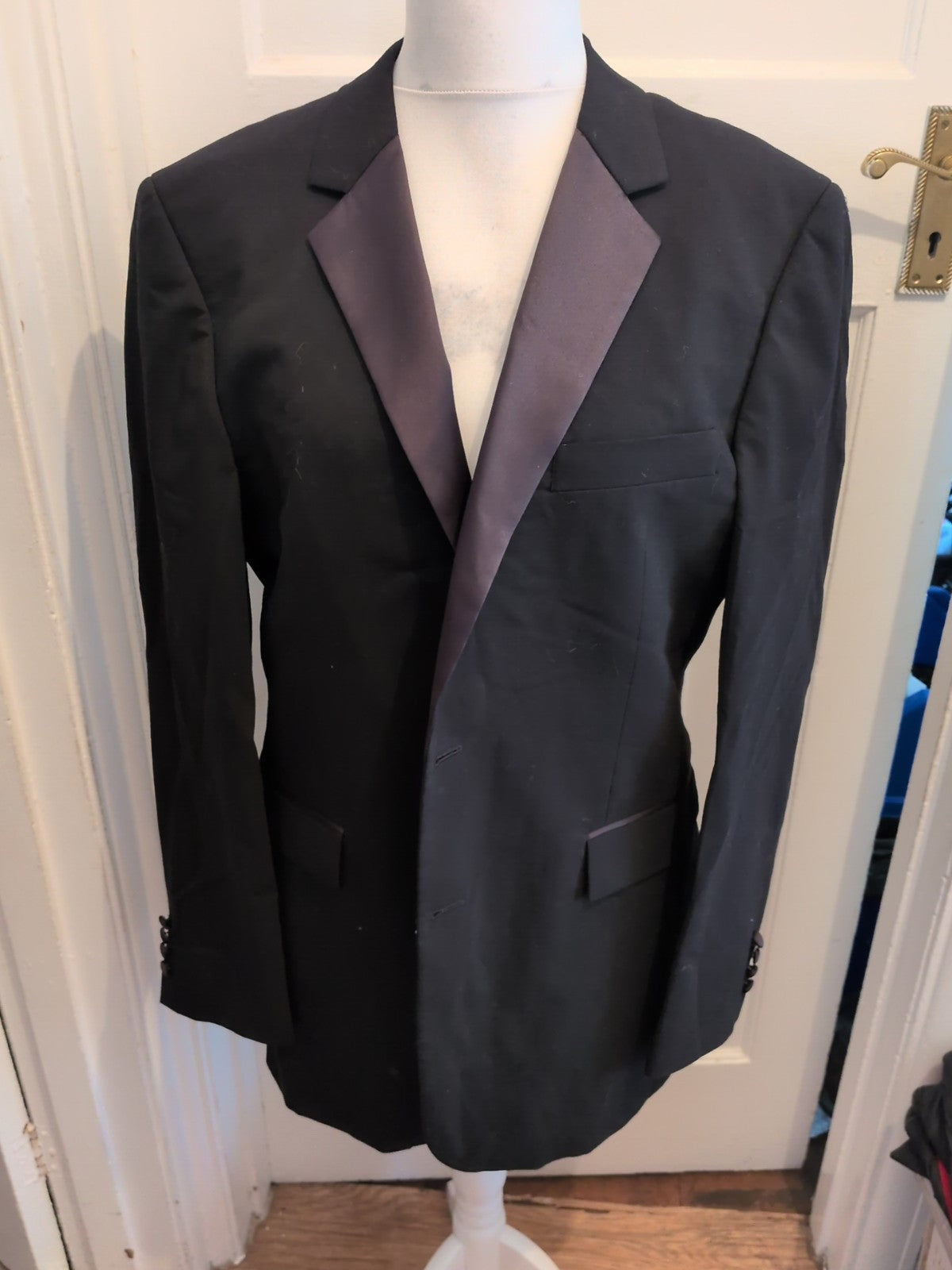 Moss Bro Evening Wear Black Large Blazer