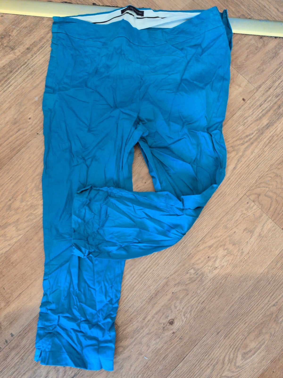M&S Collection 12 Blue Ankle Chino Trousers