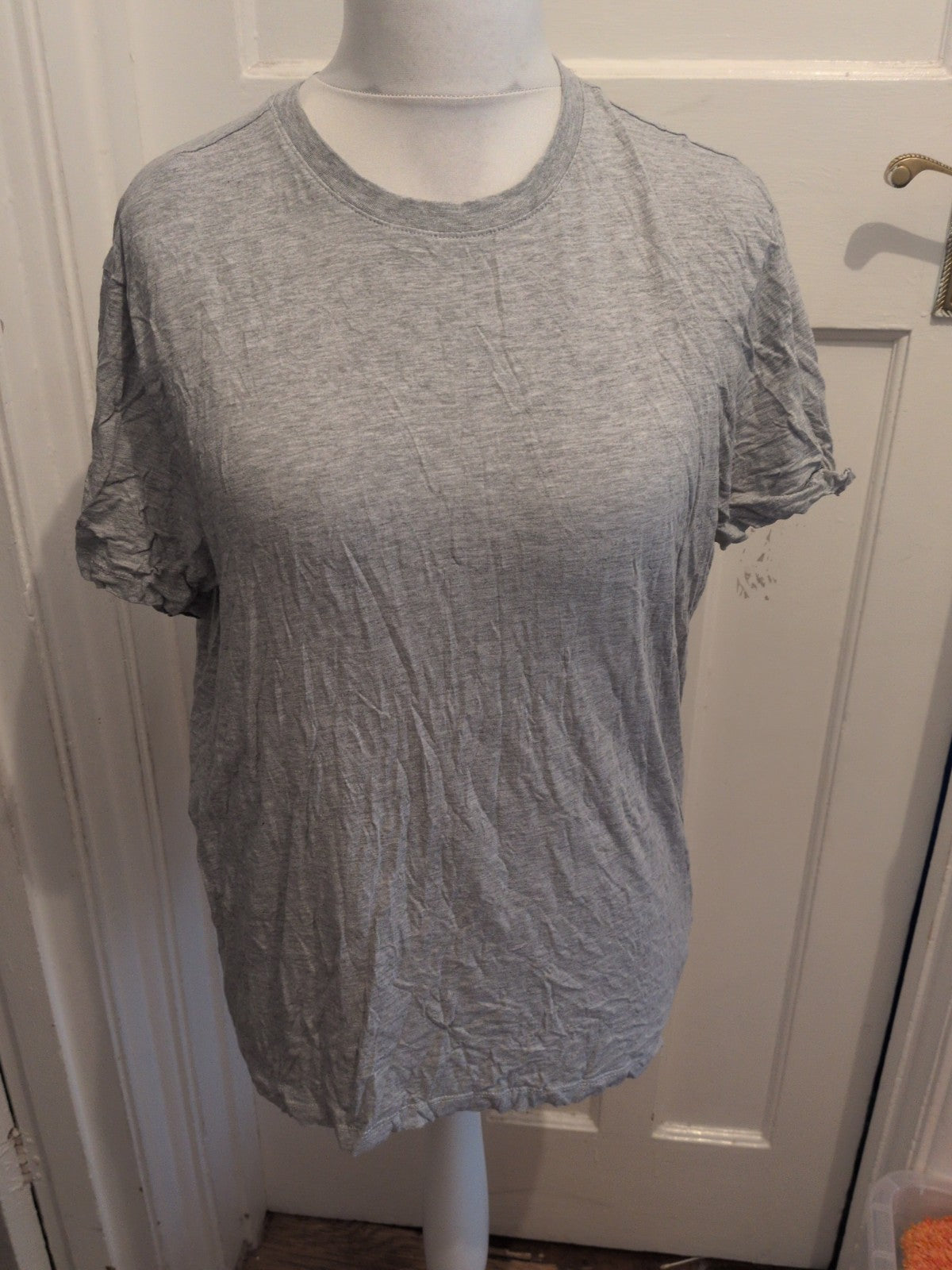 Medium Primark Reg Fit Grey Short Sleeve T-shirt
