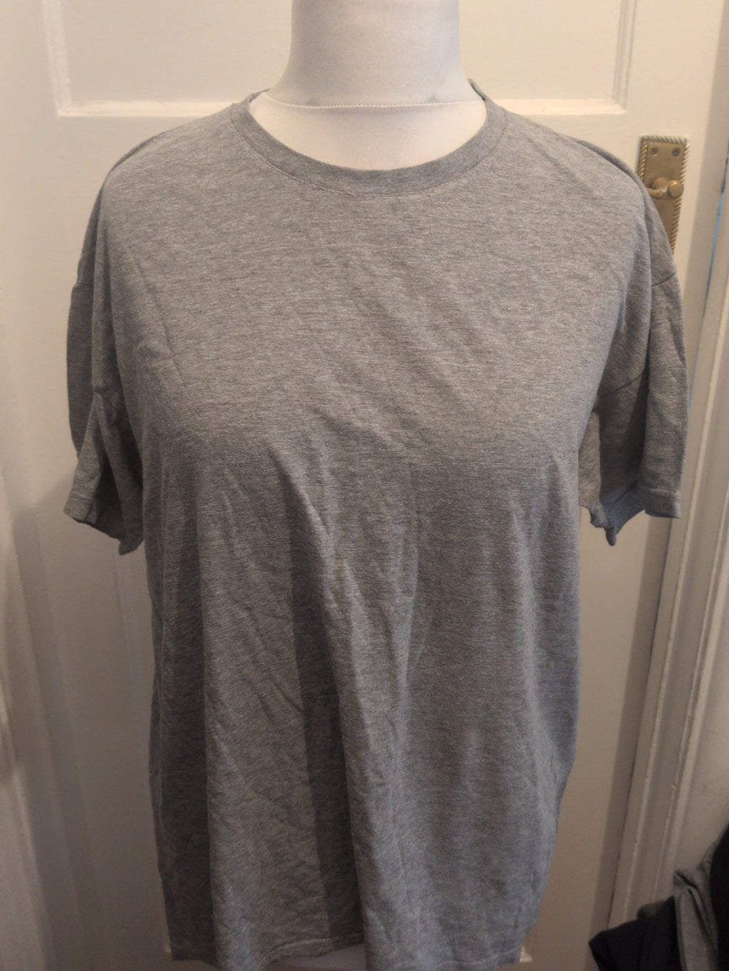 B&C Large Grey Short Sleeve T-shirt