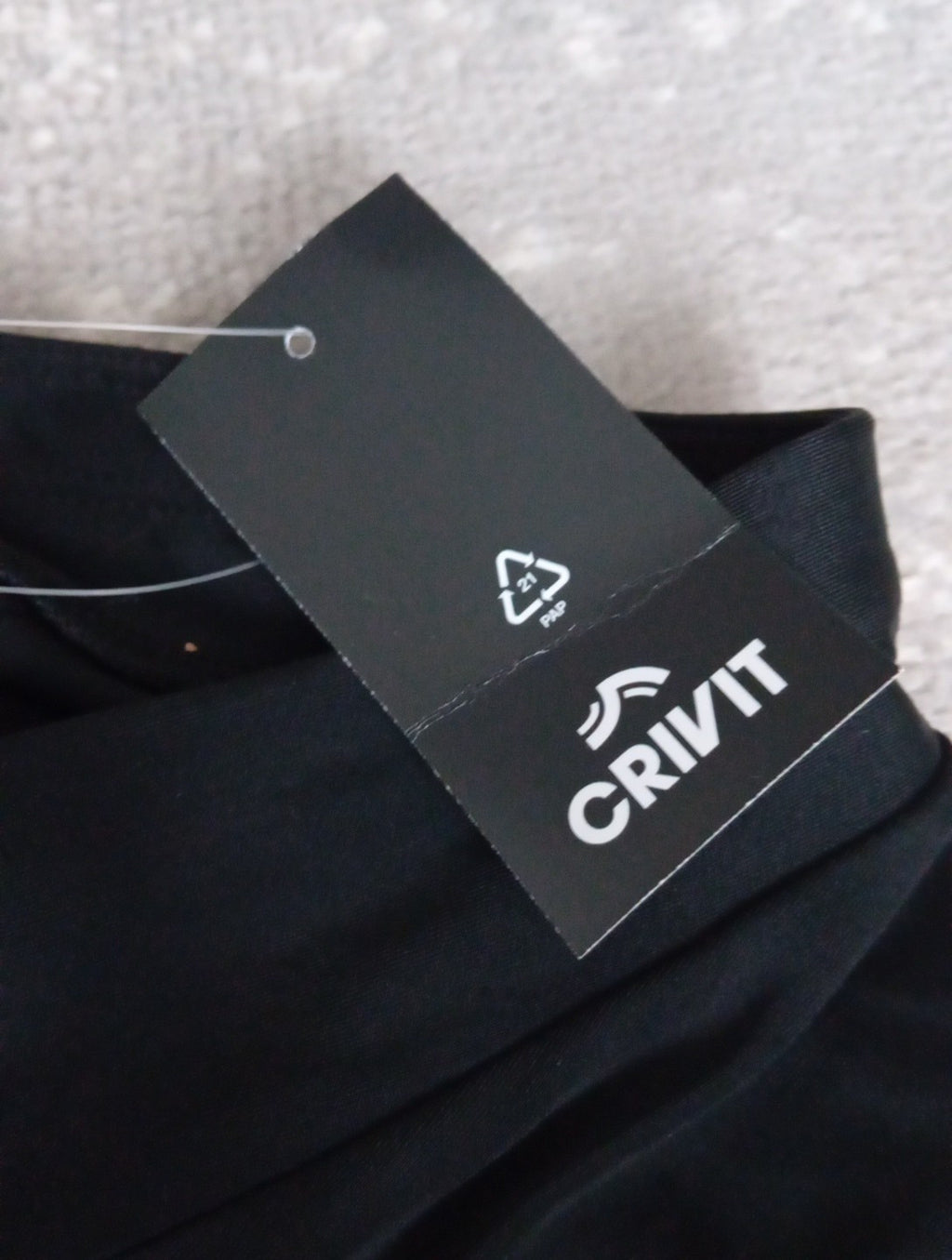 Ladies Brand New Crivit Cycling Shorts Size Med 12/14 Black