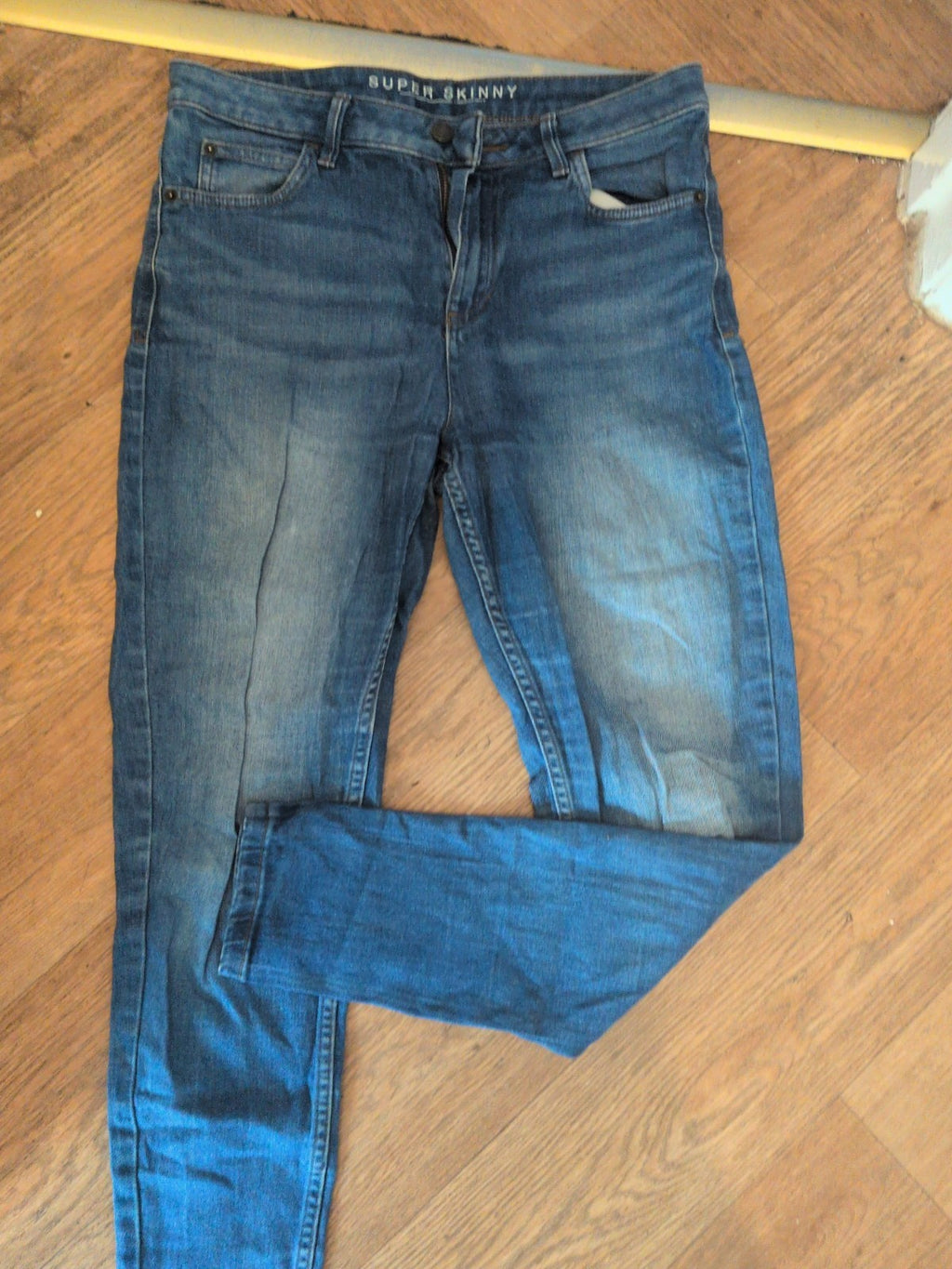 Ladies Marks And Spencer Size 12 Regular Super Skinny Jeans