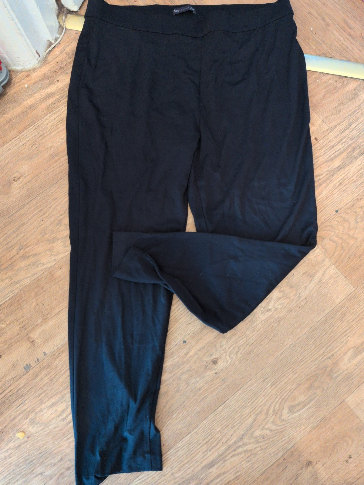 M&S Collection 20 Long Dark Navy Straight leg Leggings