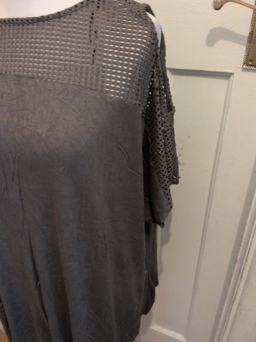 Yours 26/28 Dark Green Short Short T-shirt