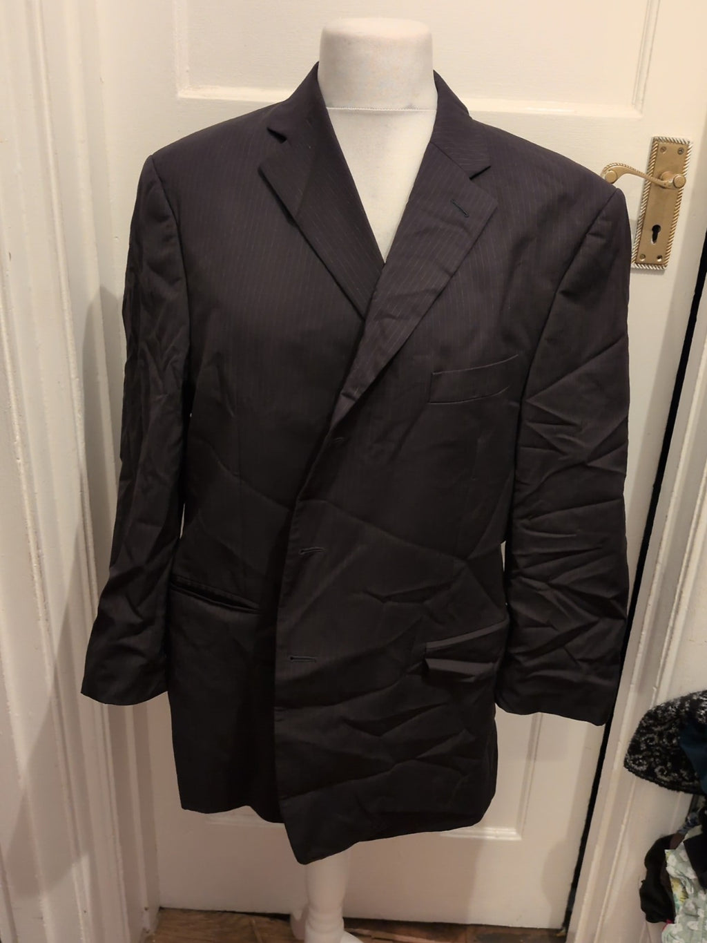 Marks And Spencer 46M Pinstripe Suit Jacket