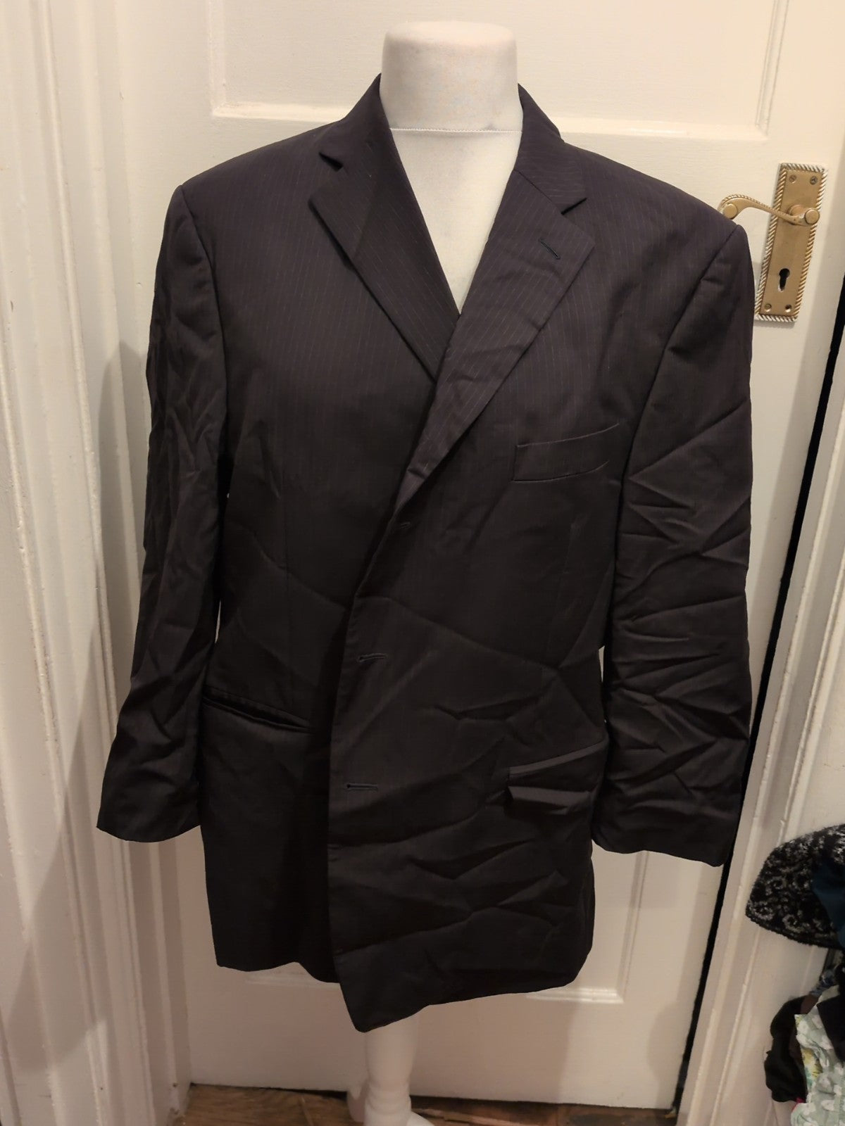 Marks And Spencer 46M Pinstripe Suit Jacket